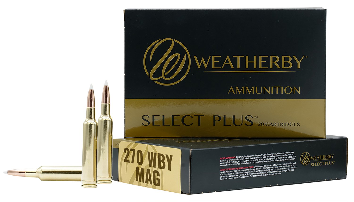 Weatherby B270130TTSX Select Plus 270WthbyMag 130gr Barnes Tipped TSX...