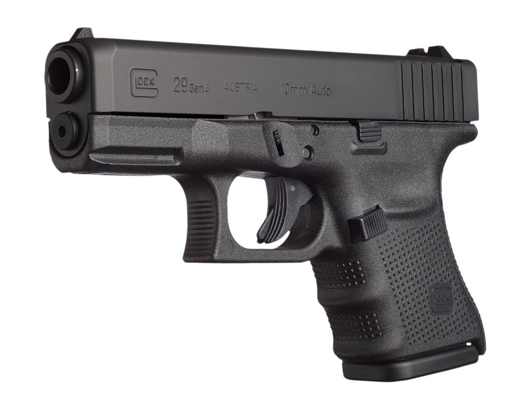Glock G29 Gen4 Subcompact 10mm Auto 3.78" Barrel Black