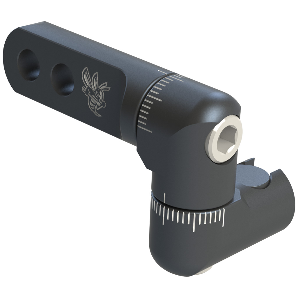Bee Stinger BSSBIN Infinity Side Bar Mount, Quick Disconnect, Dual Angle Adjust