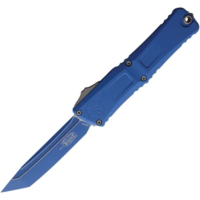 Microtech Combat Troodon Gen III T/E 4.04 In Blue Cerakote