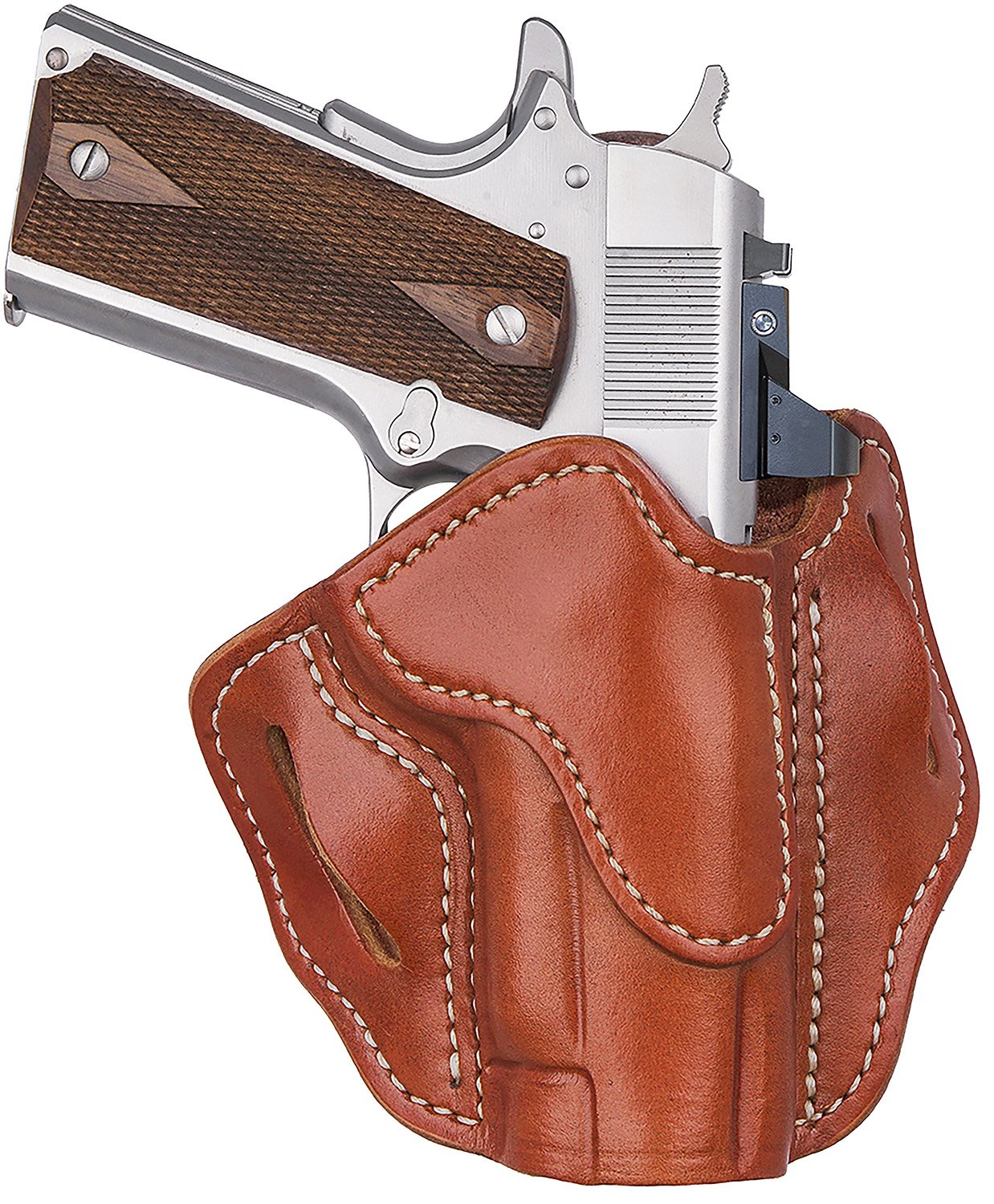 1791 Gunleather ORBH1SCBRR BH1S Optic Ready OWB Classic Brown Leather... - 1791 Gunleather - CLASSIC BROWN