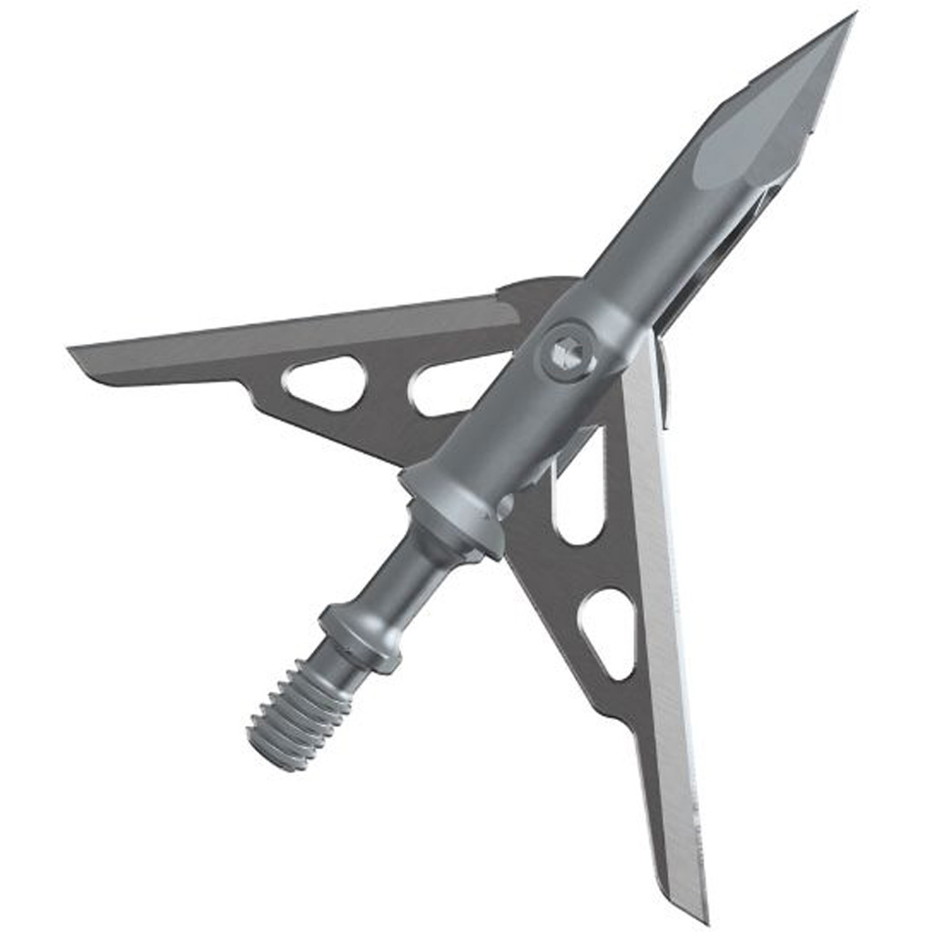 G5 T2 Crossbow Broadhead 100gr 3pk 2-Blade Expandable 2" Cut Steel