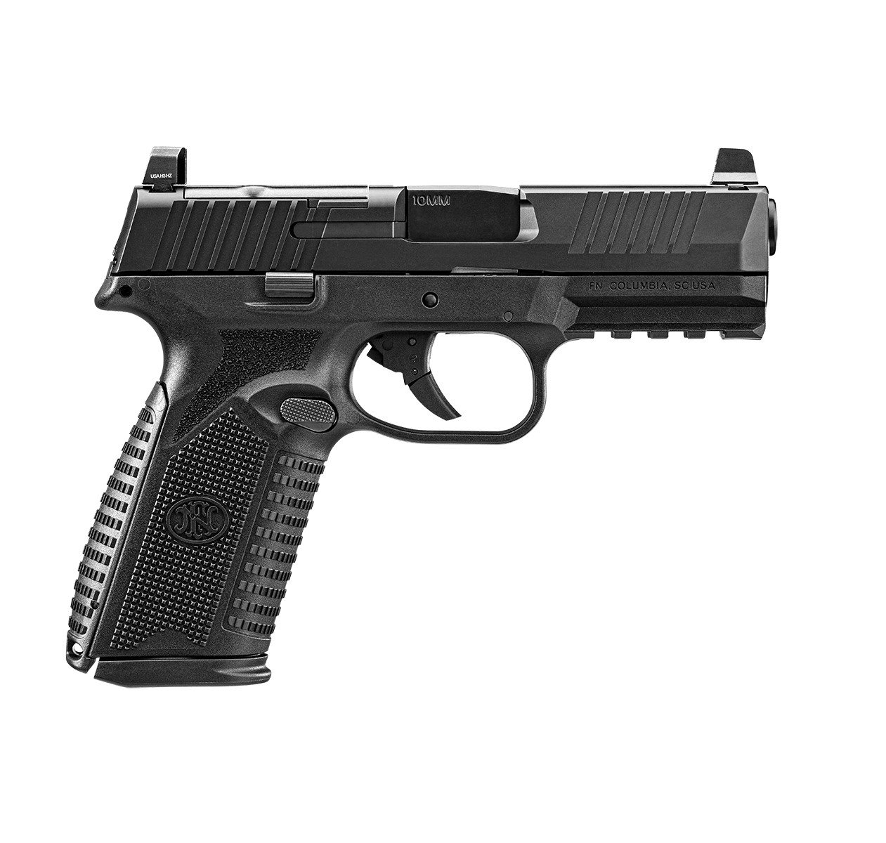 FN 510 MRD 10mm Auto 4.1 in Black, 10+1 Capacity, Double Action Striker-Fir - FN America - 10mm