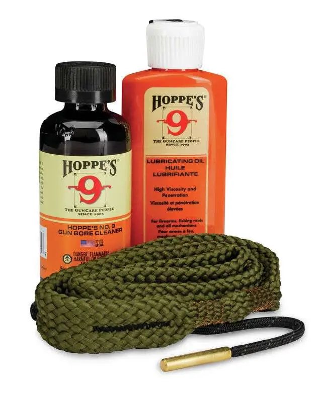 Hoppe's 110022 1-2-3 Done Cleaning Kit 5.56mm / 22 Cal Pistol (Clam Package) - Hoppe's - 22 PISTOL