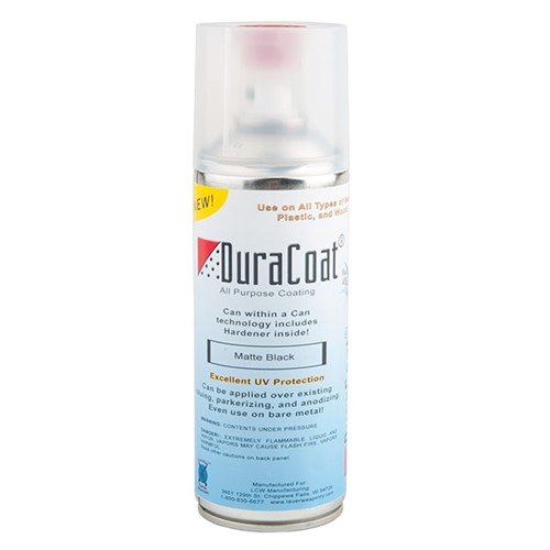 LAUER CUSTOM WEAPONRY 12 OZ. MATTE BLACK DURACOAT AEROSOL - Lauer Custom Weaponry