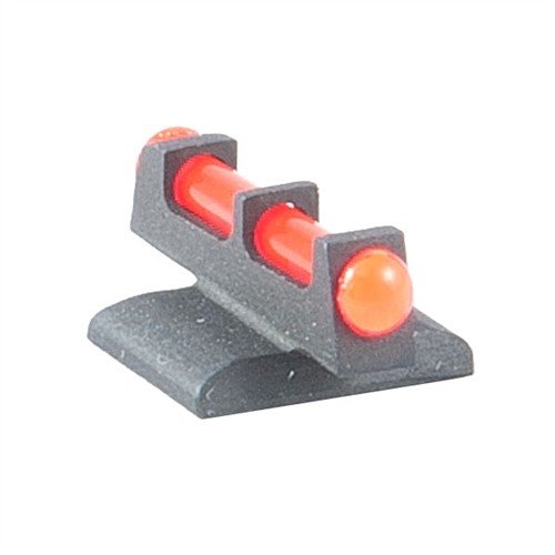 Novak FIBER OPTIC FRONT SIGHT RED .180" HIGH FITS COLT 1911 - Novak