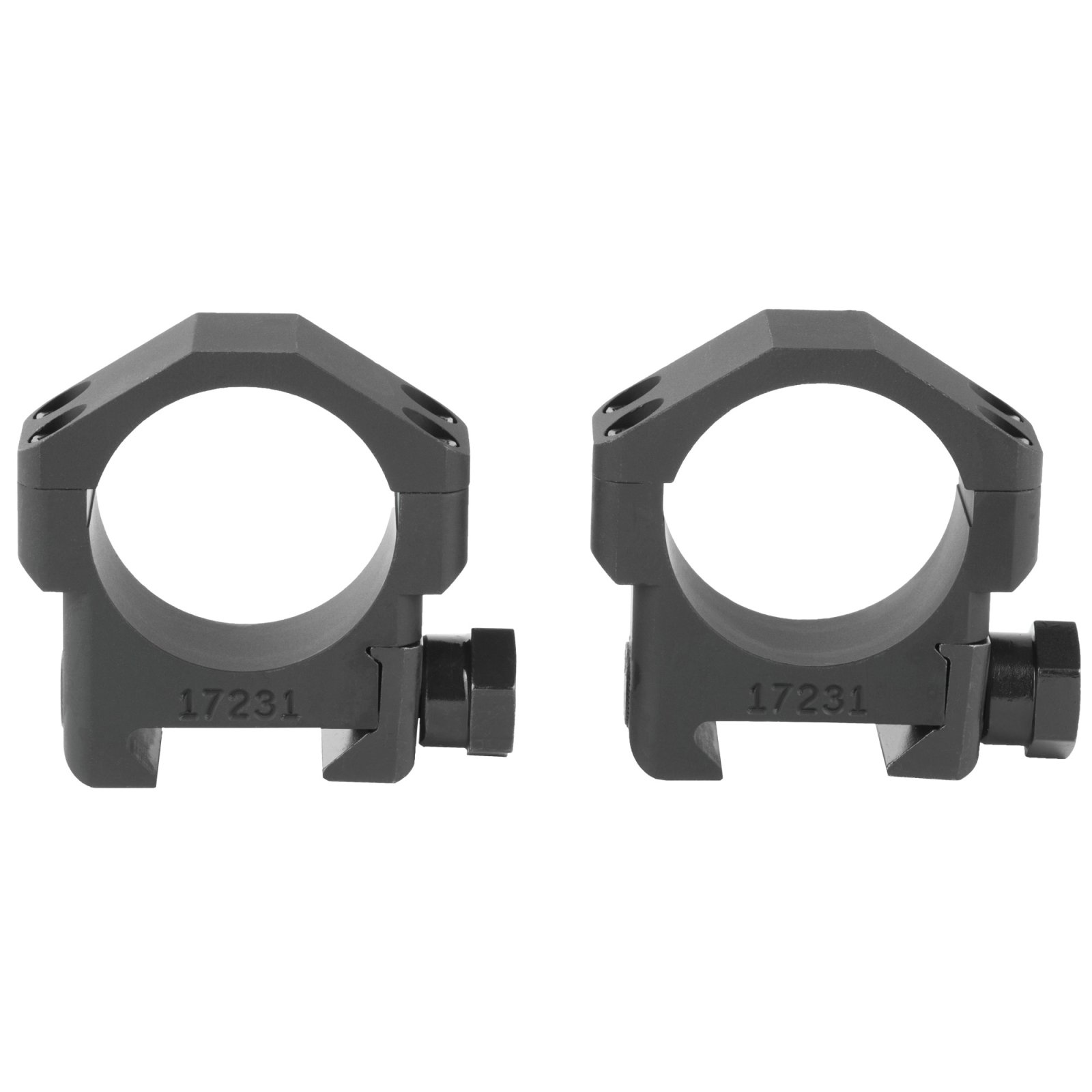 Badger Ordnance 30MM Ring Fits Picatinny Alloy Standard Height Black