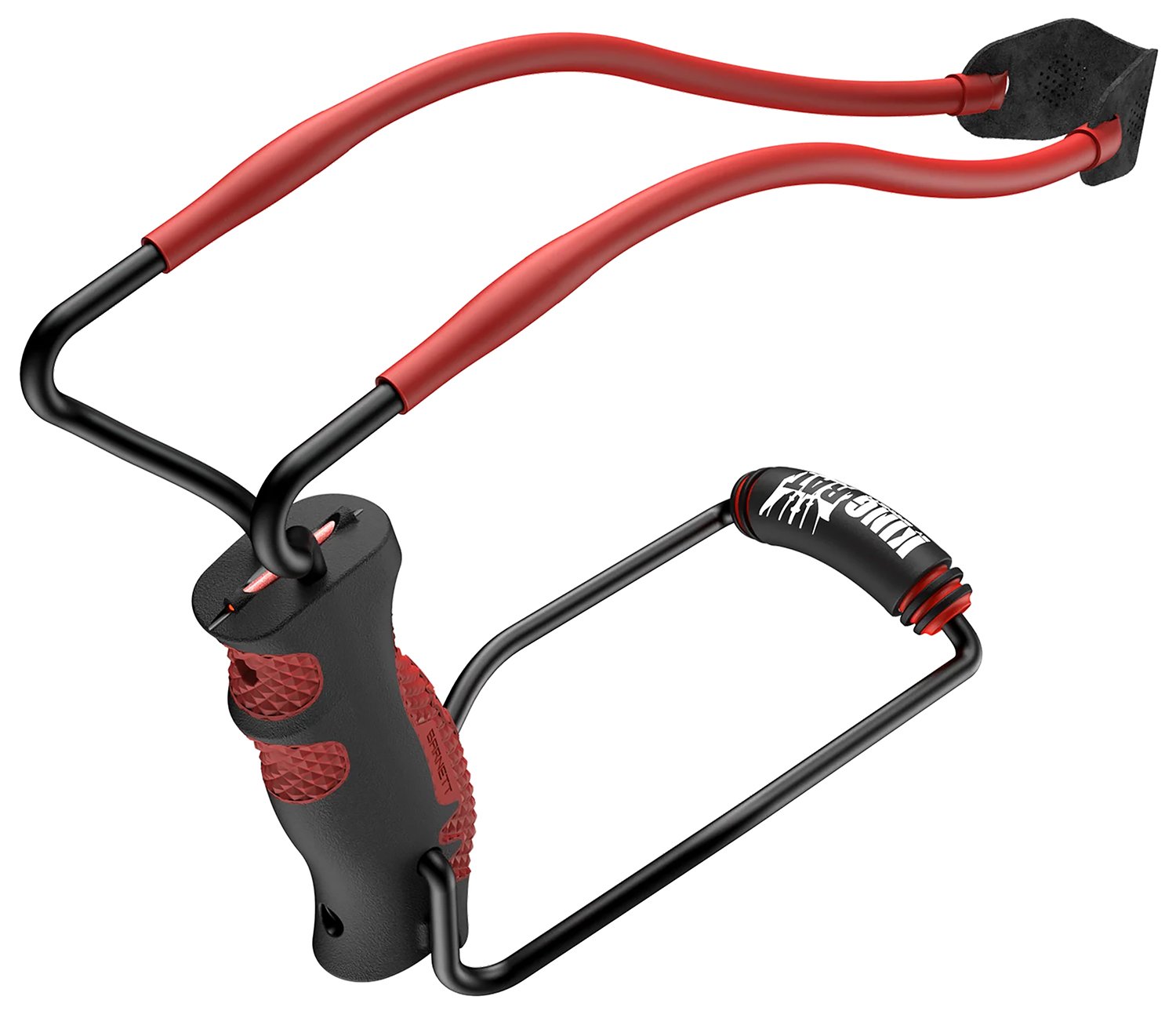 Barnett Outdoors BAR50000 Black Widow Slingshot Black/Red - Barnett Outdoors - 38 Cal
