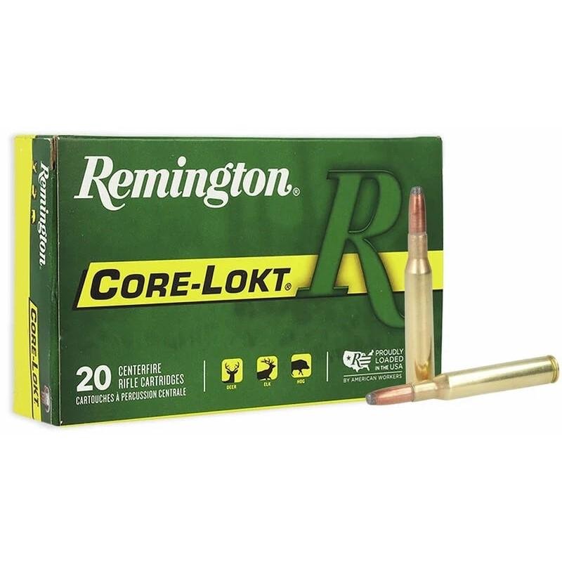 Remington Ammunition Core-Lokt Hunting 270 Win 150 gr Soft Point (SPCL) 20 Per Box/ 10 Cs