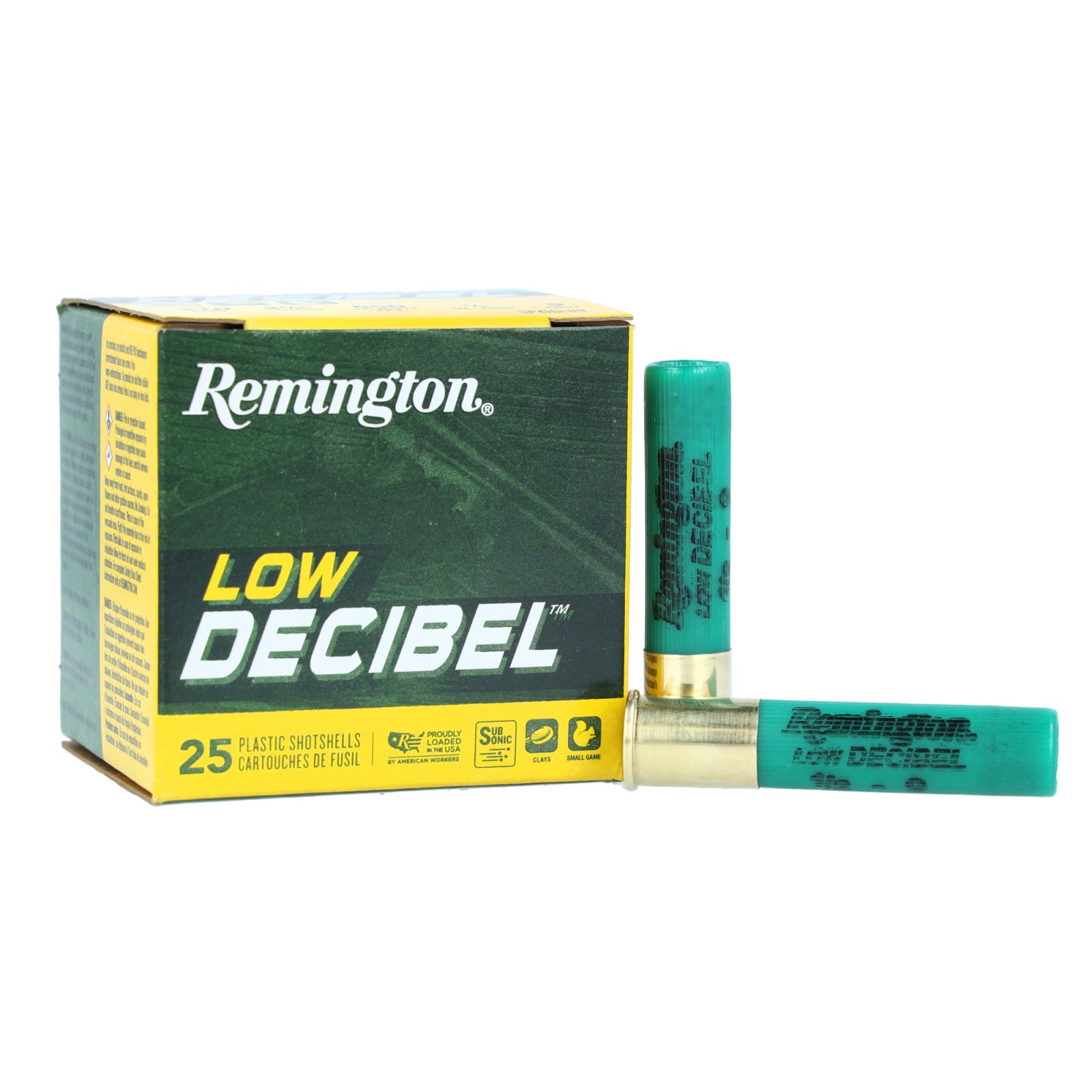 Remington R20740 Low Decibel 410 Gauge 2.5" 9 Shot Ammo 25/Box