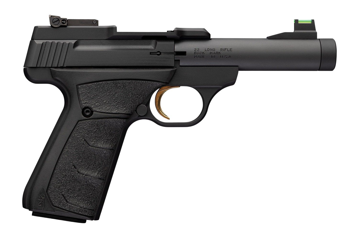 Browning 051608490 Buck Mark Micro Bull RMSC 22 LR 4.4" Matte Blued Semi-Auto Pistol