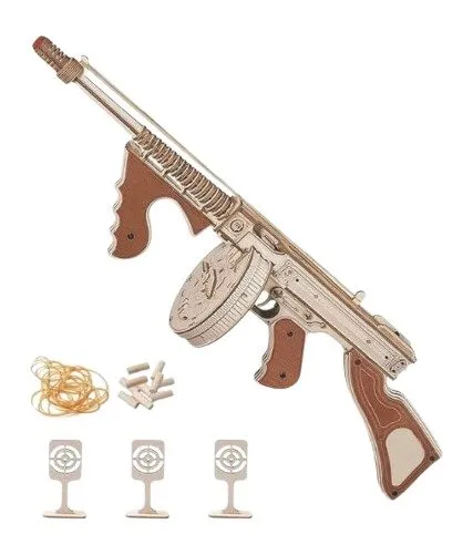 CAMP Wood Puzzle Tommy Gun CBG-PZ-6 - CAMP