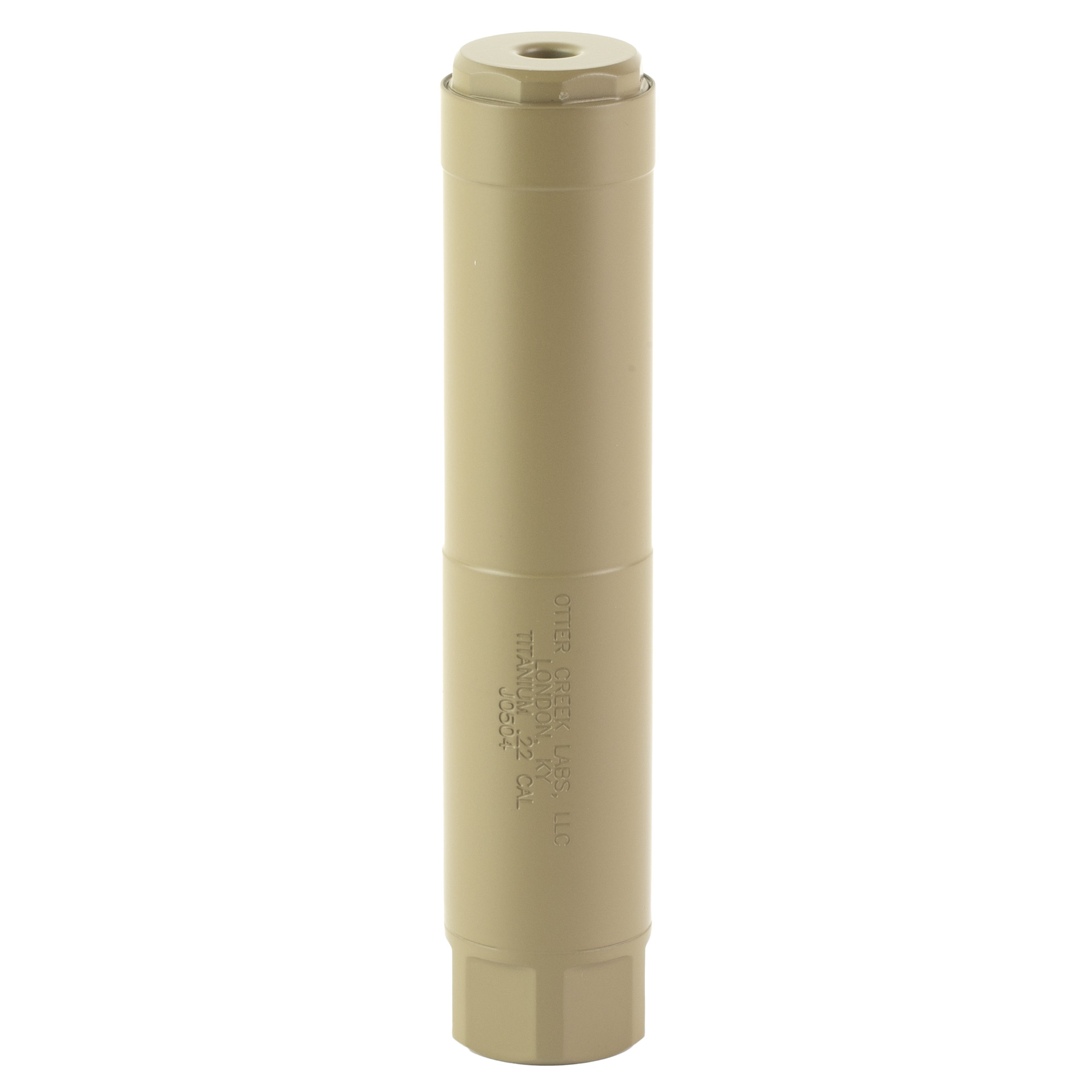 Otter Creek Titanium 22 LR Suppressor FDE Silencer TI22FDE 