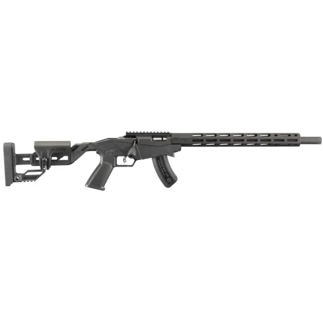 Ruger Precision Rimfire Rifle 17 HMR 18 Barrel Matte Black 15 Round 8402 - View 4