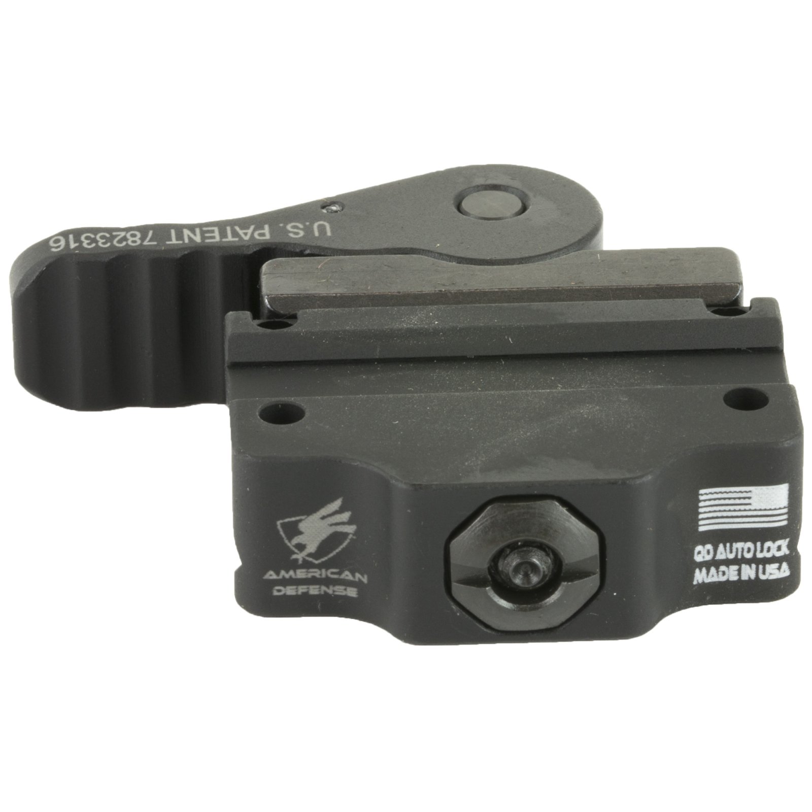 Buy American Defense AD-MRO-L-STD Trijicon MRO Low Mount, QD Lever, Black online