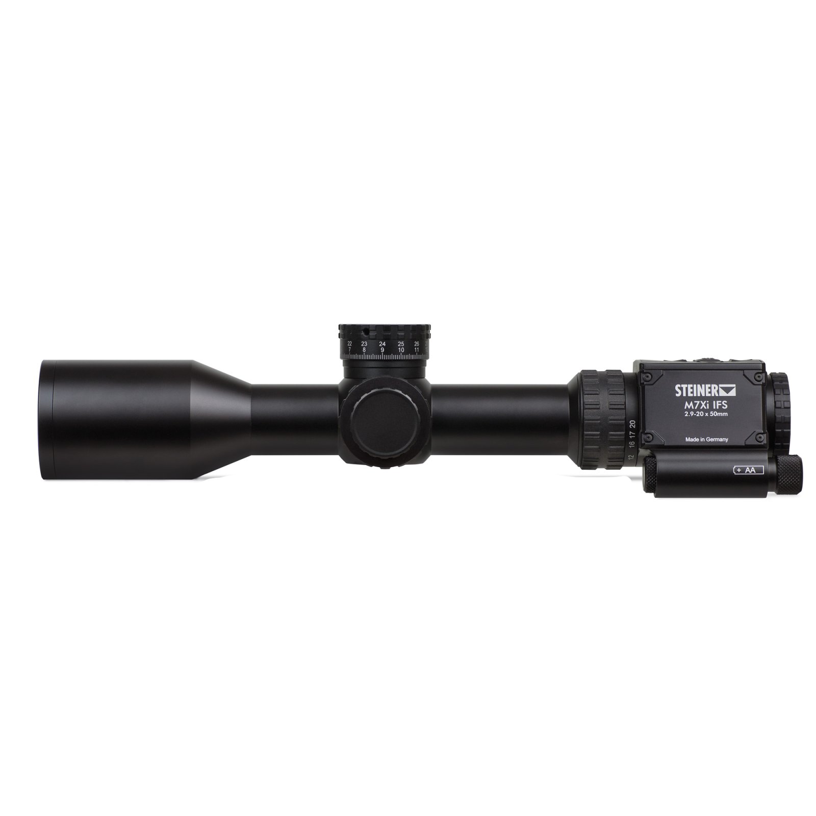 Steiner M7Xi 8717-MSR2IFS Rifle Scope 2.9-20X 50mm MSR2 Reticle Black