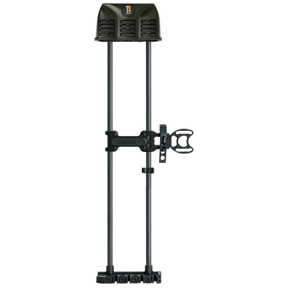 TightSpot TSQODG-R Quiver OD Green RH, 5-Arrow, Aluminum/Carbon Fiber - Pure Archery Group