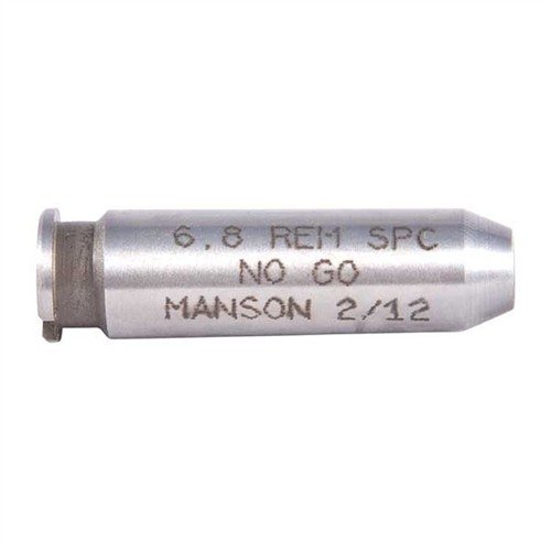 Manson PRECISION 6.8MM REMINGTON SPC NO-GO GAUGE HEADSPACE GAUGE STEEL - Manson Precision