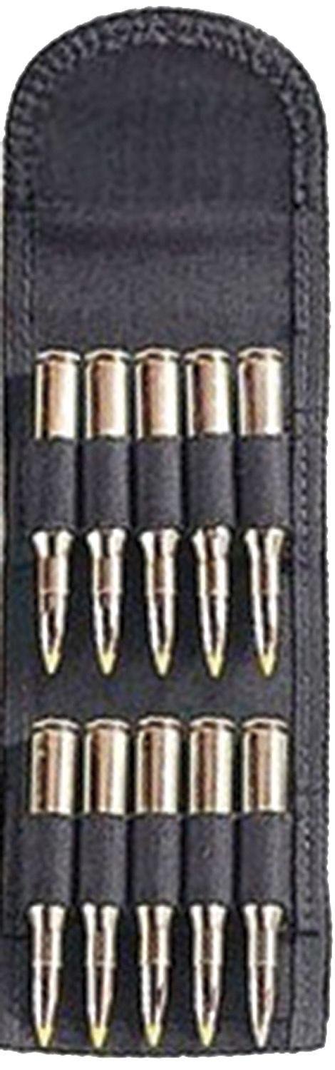 Uncle Mike's Folding Cartridge Carrier 10 Cartridges Nylon Black - Uncle Mike's