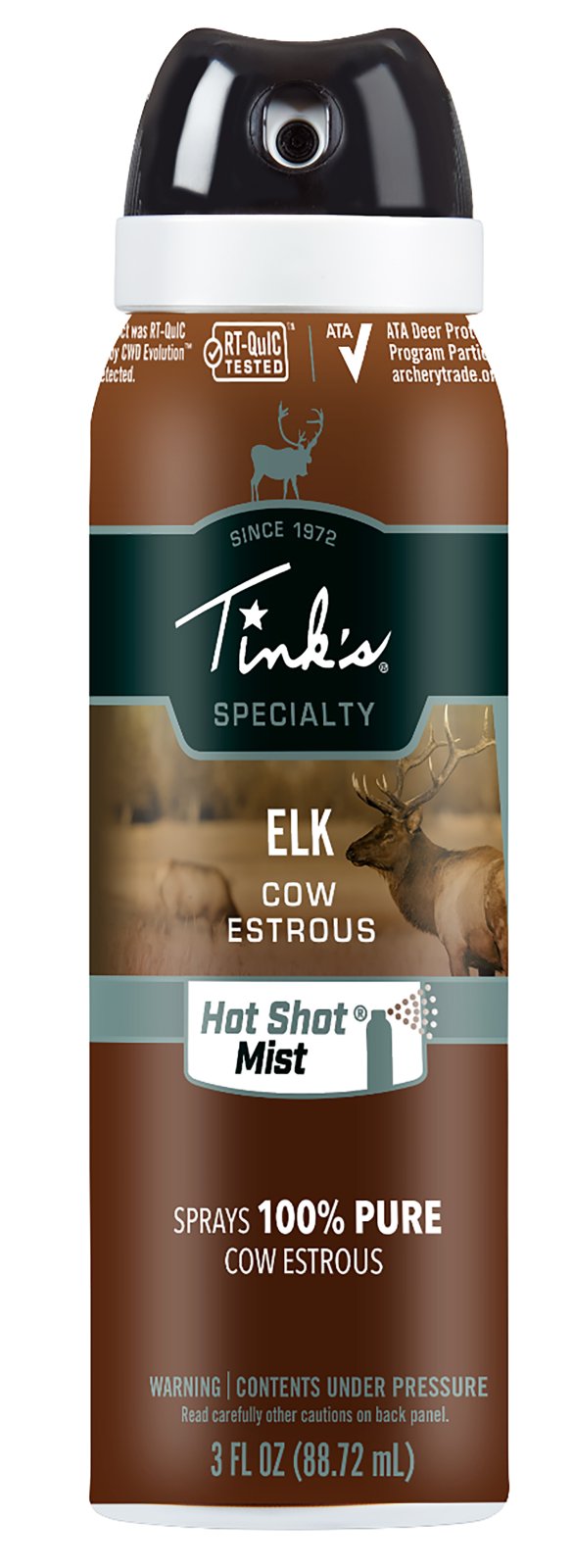 Tink's W5330 Elk Cow Estrous Mist 3 oz Pure Lure Long Range Spray - Tink's - ELK