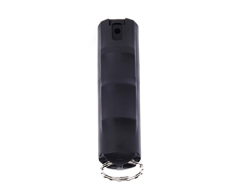 MISSION FIRST TACTICAL PEPPER SPRAY LEVEL 3 OC/UV .5OZ STREAM SLIM LINE HARD CASE WITH KEY RING - MISSION_FIRST_TACTICAL