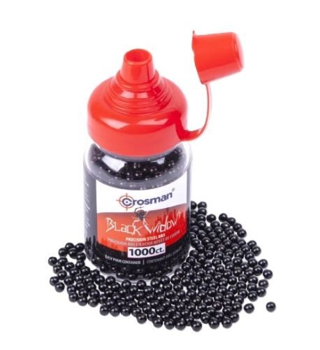 Crosman Black Widow BBS Black 4mm BB - Crosman