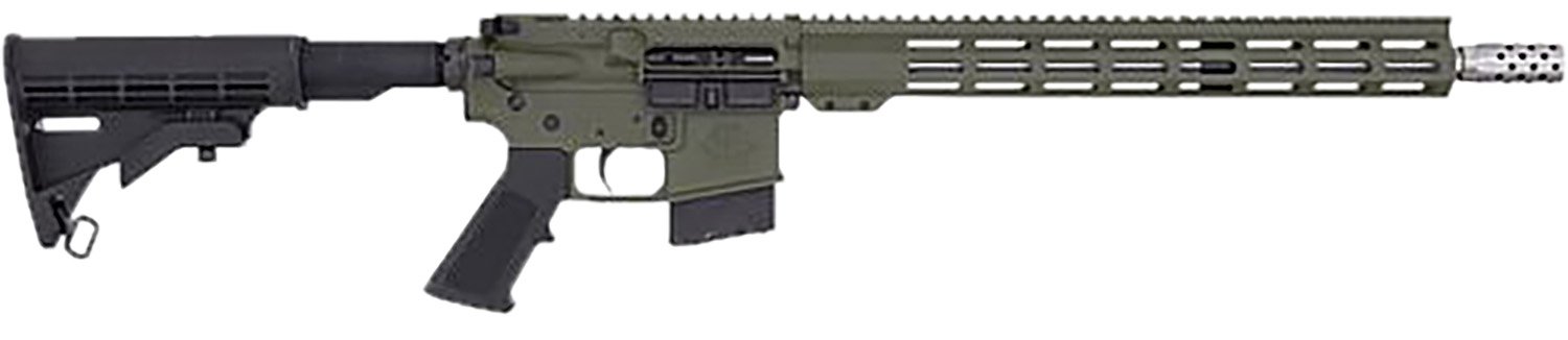 10 Ring Marketing GLFA AR-15 350LEG 16 ODG/SS 5RD: Semi-Automatic, .350 Legend, 16-inch Barrel, Cerakote Finish, Aluminum 7075 Frame, 5-Round Magazine - Great Lakes Firearms - 350 LEGEND