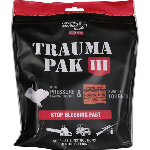 QuikClot 20640298 Trauma Pak III with Dressing & SWAT Tourniquet - ARB