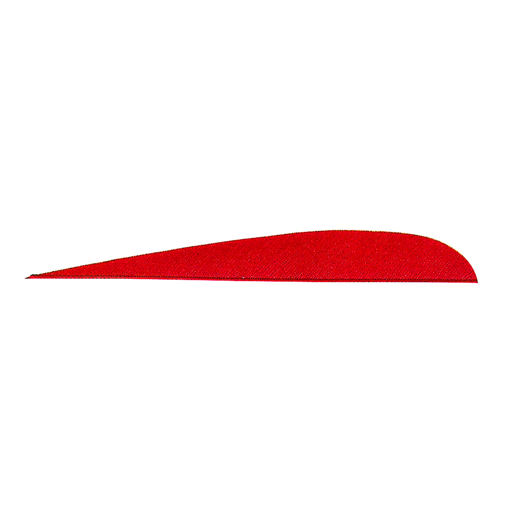 Gateway 500RPSRR-100 Parabolic Feathers Red 5" RW 100 Pack