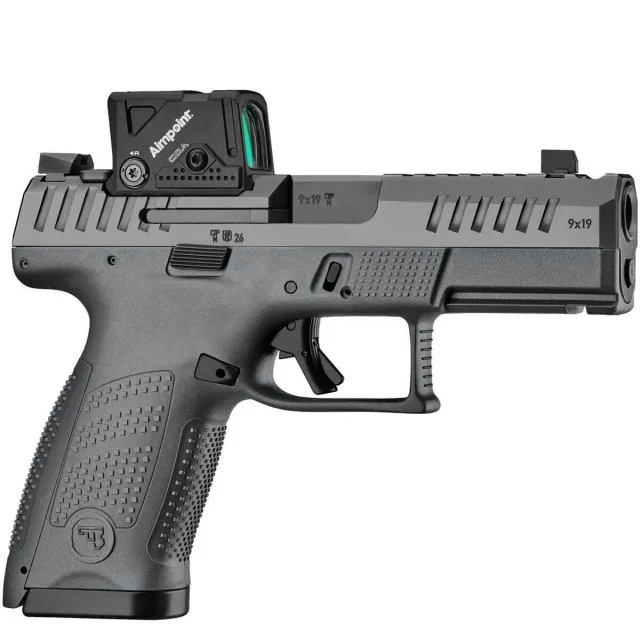 CZ-USA CZ P-10 C Ported COA Elite 9mm Luger 19+1, 17+1, 15+1 4.000 Black Polymer - CZ-USA - 9mm Luger for sale at TheGunDock