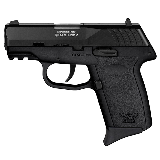 SCCY CPX-2 Gen 3 9mm Sub-Compact Pistol Black