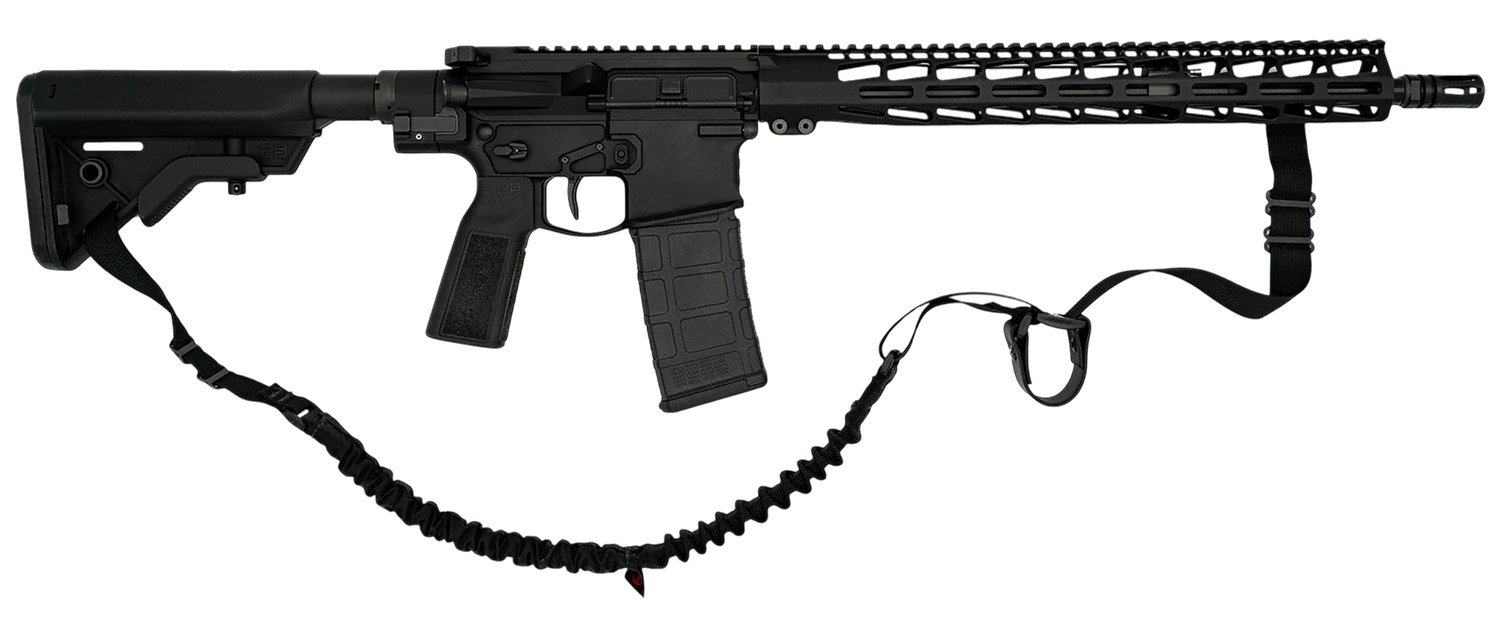 Sheild Arms SA-15 Folding Pro Semi-Auto AR-15 Rifle .223 Remington - Shield Sights - 5.56 mm NATO