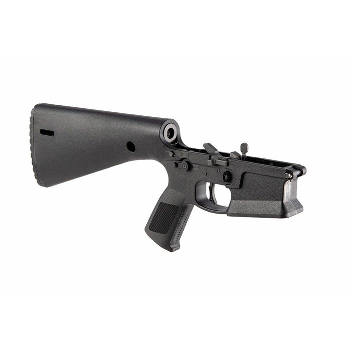 KE Arms KP-15 Complete Lower Receiver - Black - Multi-Caliber