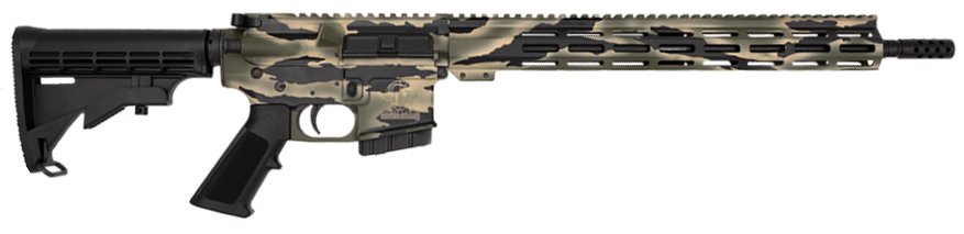 GLFA GL15350PGRN AR-15 Rifle .350 Legend 16" Nitride Barrel Green Camo - Great Lakes Firearms - 350 Legend