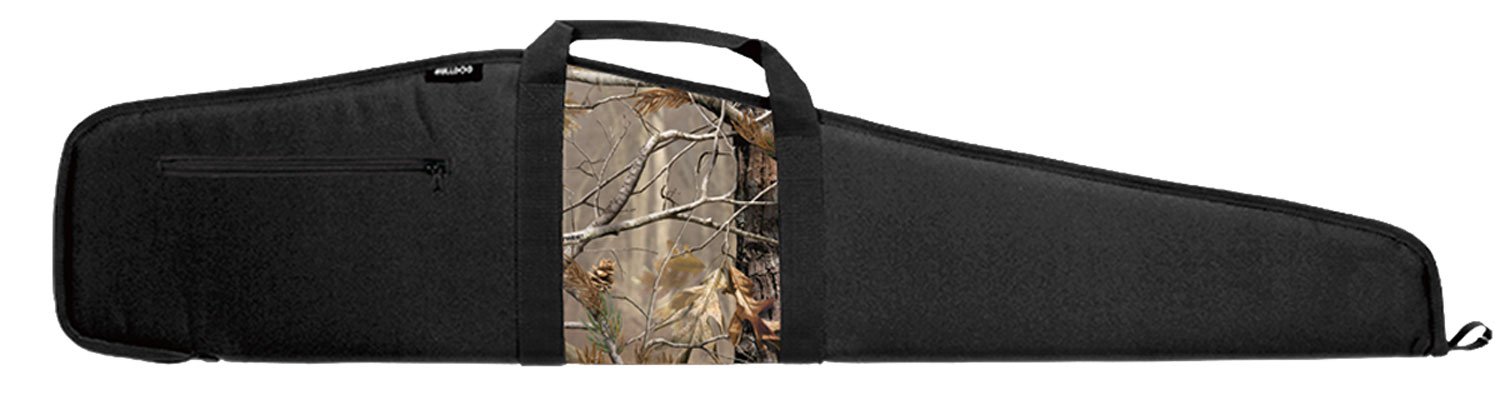 Bulldog BD210-48 Scoped Rifle Case 48 in Black Nylon Camo Panel - Bulldog - BLACK/REALTREE