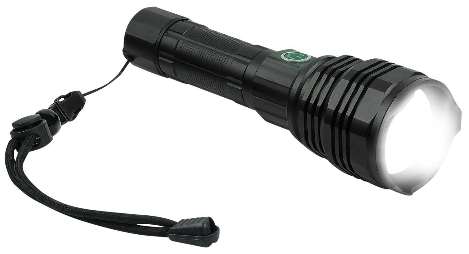 Konus 3933 Konuslight-5K Black 5000 Lumens LED Rechargeable Flashlight