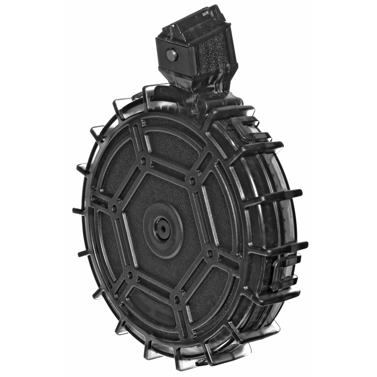 ProMag RUG-A30 Ruger 10/22 Charger Drum Magazine, 70rd .22LR, Smoke Polycarbonate, USA Made