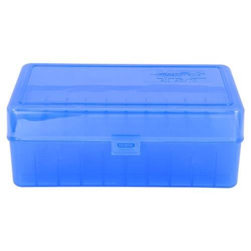 Berry's Mfg 411 Blue Ammo Flip Top Box  Holds 50 Rounds - .45/70 Govt - Berry's Mfg
