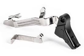 ZEV Technologies FFT-PRO-BAR-5G-B-B Flat Face Trigger Kit Glock Gen 5 Black