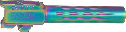 Buy Faxon GB910N19LGQ-N-NCR Glock 19 Barrel 9mm Flame Fluted Non-Threaded online