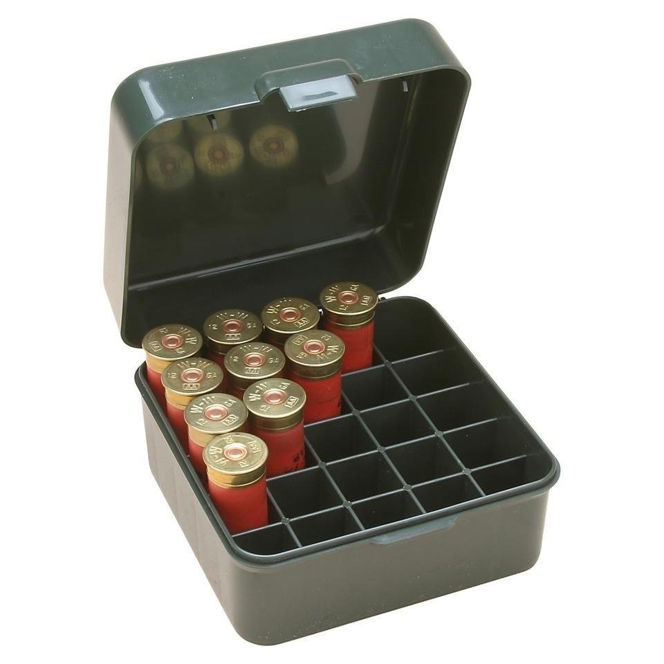 Buy MTM Case-Guard Dual Gauge Shotshell Case 12/16/20 Gauge 3" Holds 25 Rounds Green online