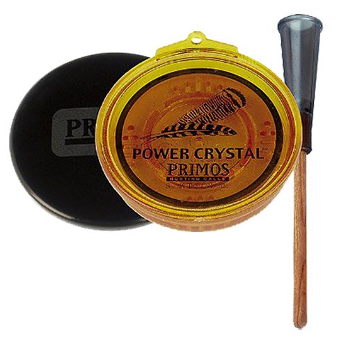 Primos 217 Power Crystal Turkey Friction Call Hen Sounds Attracts Turkeys Multi Color Crystal/Wood - Primos - TURKEY