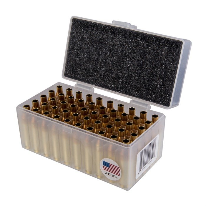 Peterson PCC243SRP50 243 Winchester Small Primer Brass 50/Box - Peterson Cartridge Company - 243 WINCHESTER