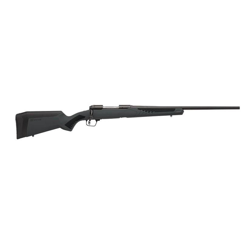 Buy Savage Arms 57063 110 Hunter 243 Win 4+1 22" Matte Black Metal Gray Fixed AccuStock online