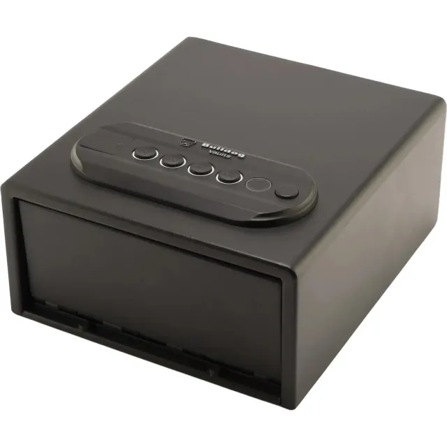 Bulldog BD70TV Single Pistol Vault 11x8x5 Trio Lock Key LED Code
