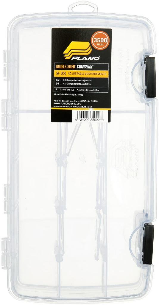 PLANO 3500-22 2-Sided StowAway 9-23 Adjustable Compartments