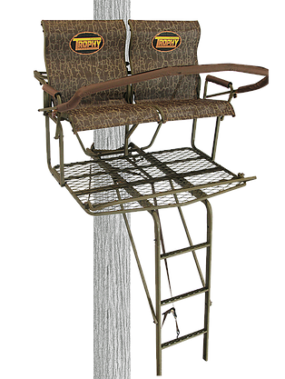 Trophy Treestands TDL218 Big Easy 20 ft Two-Person Ladderstand