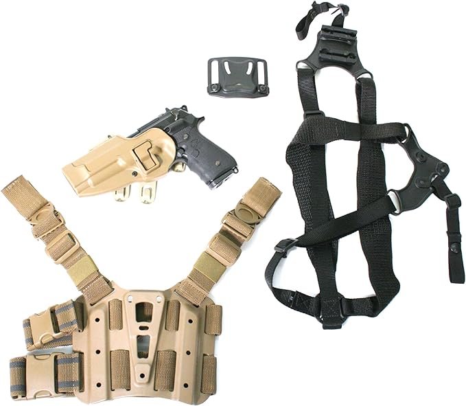 Blackhawk Serpa Strike KT BER M XL Left Hand Tactical Holster CT - Blackhawk