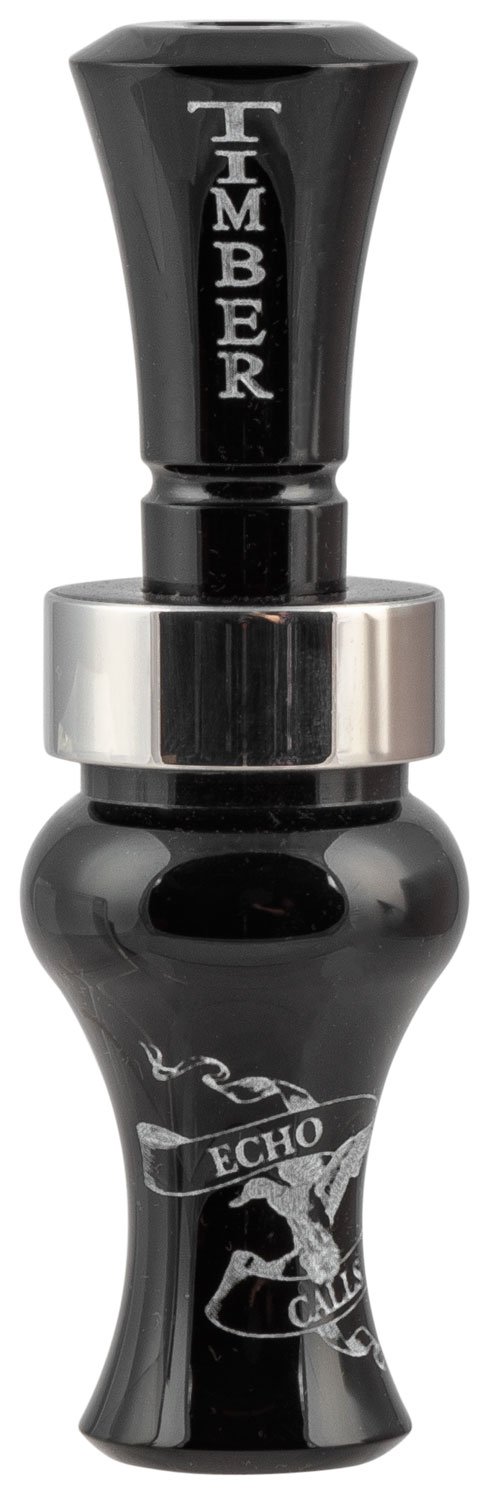 Echo Calls 77715 Timber Single Reed Attracts Ducks Black Acrylic