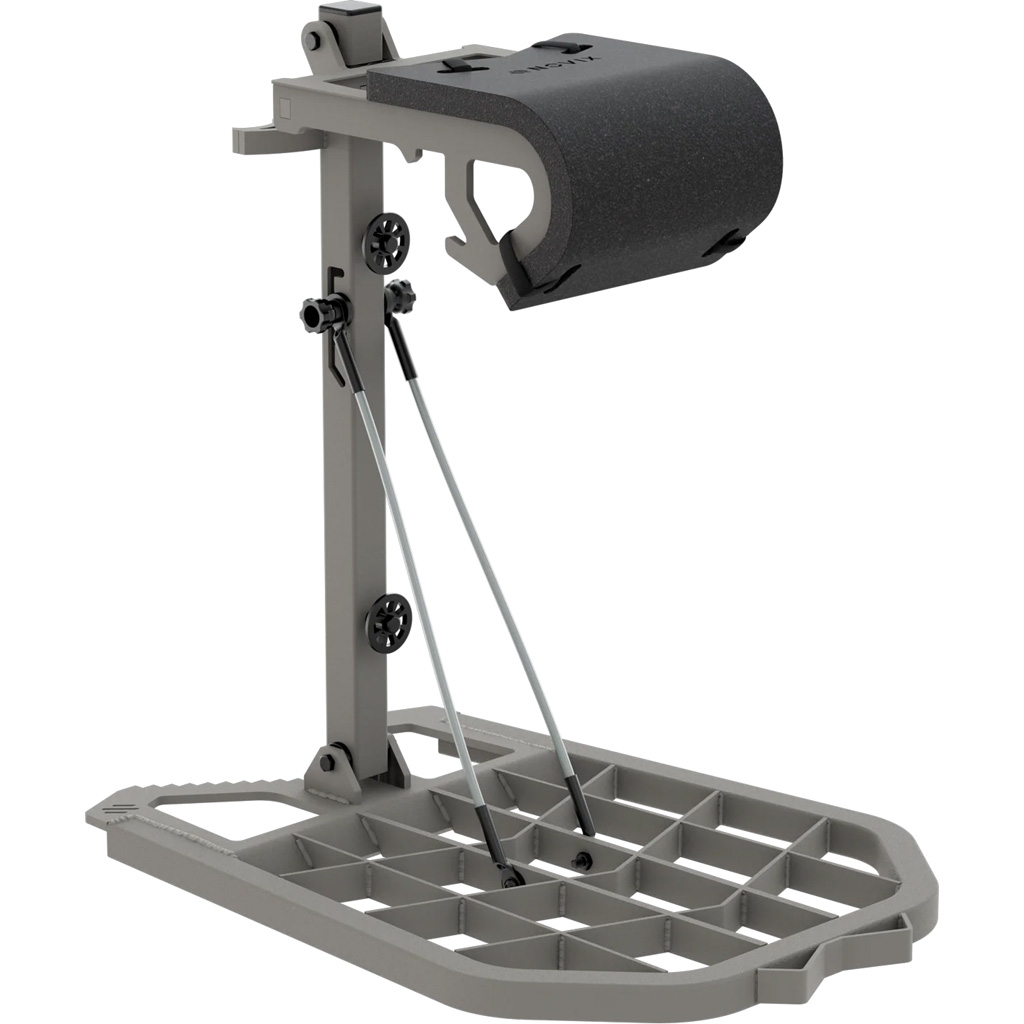Novix NX-RHY Raider Hybrid Mini Treestand, 8 lb, Aluminum, Gray